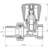 Вентиль 1/2x1/2 Koer KR.903 (KR0004)