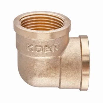 Угол Koer KF.L10F.WN - 1'' FF без никеля (MX1532)