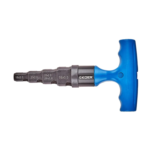 Калібратор для м/п труб з трищіткою d16-20-25-26-32mm KOER KAW.02 (KR6106)