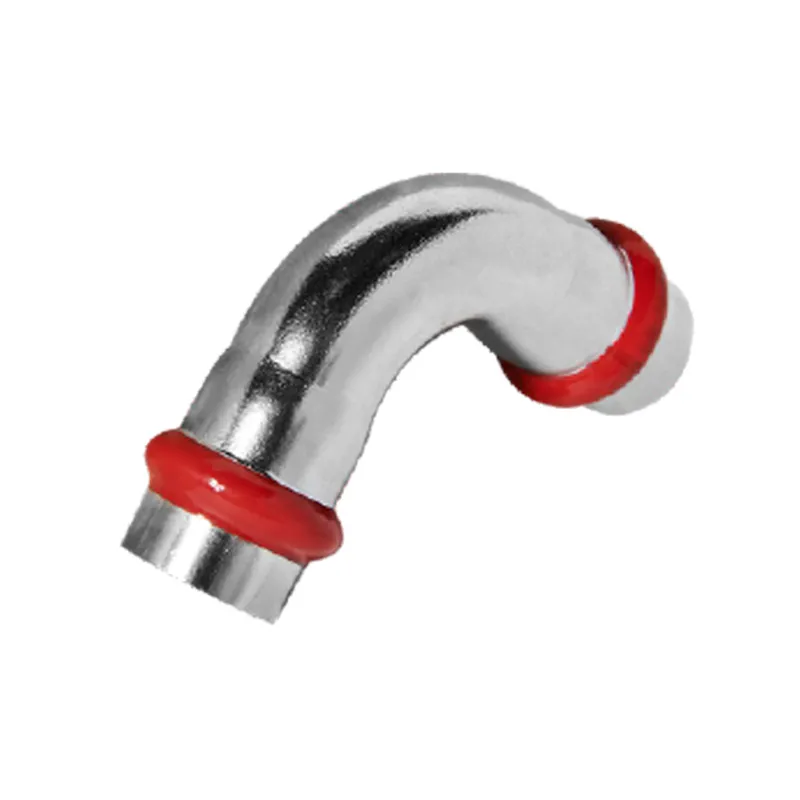 Колено 90° двухраструбное KOER KQ.L28-2 PRESS-INOX AISI 304 28x28 (KR6402)