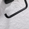 Тримач для туалетного паперу KOER AS-0107-05 (колір чорний) (KR6182)