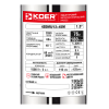Насос свердловинний відцентровий KOER 4SDM8/12+45М Н=76м Q=10.8м3, P=1500 Вт, каб.45м. (KP3363)