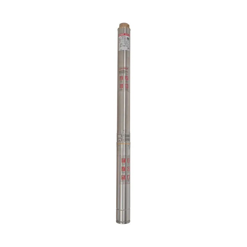 Скважинный насос центробежный KOER 4SD12/12+2М (380V) Н=81м Q=16.2м3, P=2200 Вт, каб.2м. (KP3367)