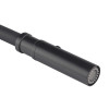 Смеситель для кухни KOER KI-70026-05 из нерж. стали SUS304 (Цвет черный+силиконовый излив черный) (KR5210)