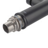 Смеситель для кухни KOER KI-70005-05 из нерж. стали SUS304 (Цвет черный+силиконовый излив черный) (KR5005)