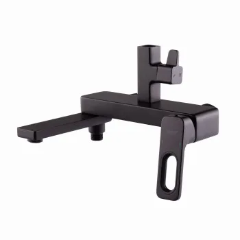 Душевая колонна со смесителем KOER KB-56031-05, 3 функции (Цвет черный) (KR5439)