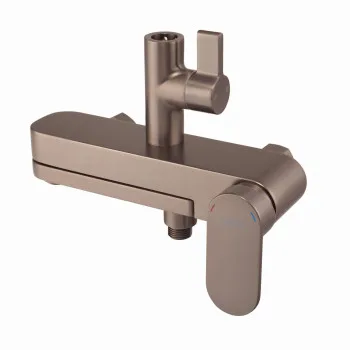 Душова колона зі змішувачем KOER KB-56030-07, 3 функції (Колір графіт) (KR5429)