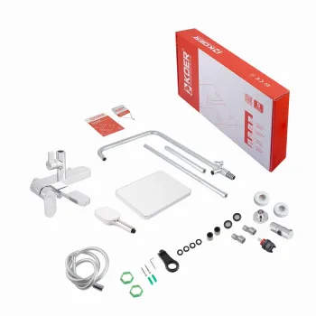 Душова колона зі змішувачем KOER KB-56030-01, 3 функції (Колір хром) (KR5427)
