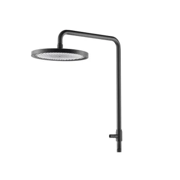 Душевая колонна со смесителем KOER KB-56029-05, 3 функции (Цвет черный) (KR5490)