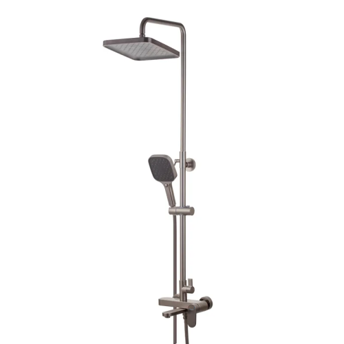 Душова колона зі змішувачем KOER KB-56030-07, 3 функції (Колір графіт) (KR5429)