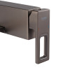 Душевая колонна со смесителем KOER KB-56009-07, 3 функции (Цвет графит) (KR5988)