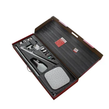 Душевая колонна со смесителем KOER KB-56009-04, 3 функции (Цвет хром+белый) (KR5987)
