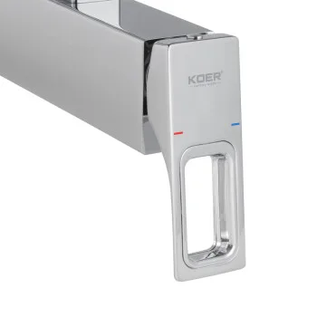Душова колона зі змішувачем KOER KB-56009-01, 3 функції (Колір хром) (KR3506)