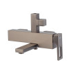 Душевая колонна со смесителем KOER KB-56009-07, 3 функции (Цвет графит) (KR5988)