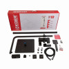 Душевая колонна со смесителем водопад KOER KB-58007-05, 3 функции (Цвет черный) (KR3463)