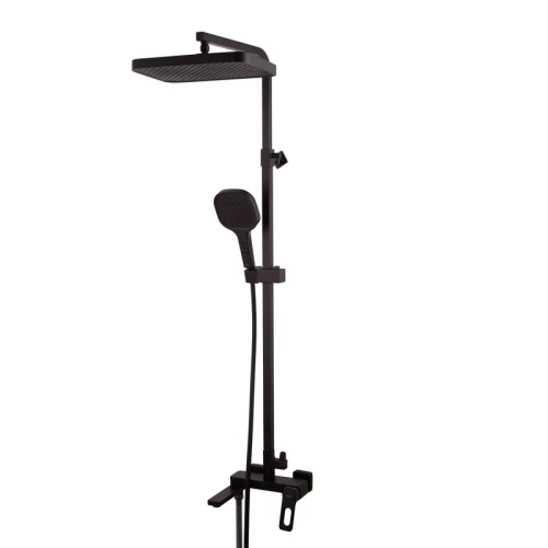 Душевая колонна со смесителем KOER KB-56031-05, 3 функции (Цвет черный) (KR5439)