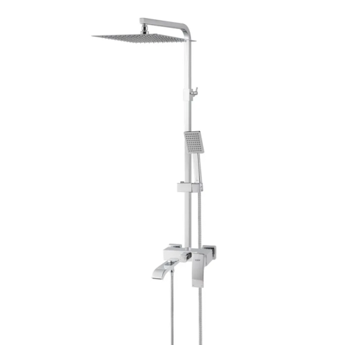 Душова колона зі змішувачем KOER KB-56007-01, 3 функції (Колір хром) (KR3460)