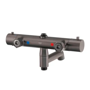 Душевая колонна с термостатическим смесителем KOER KB-57029-07, 3 функции (Цвет графит) (KR5498)