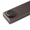 Душевая колонна со смесителем KOER KB-56009-07, 3 функции (Цвет графит) (KR5988)