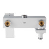 Душова колона зі змішувачем KOER KB-56007-04, 3 функції (Колір хром+білий) (KR5159)