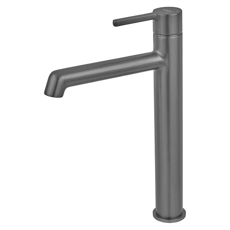 Смеситель для умывальника высокий KOER KB-11029-07 (Цвет графит) (KR5496)