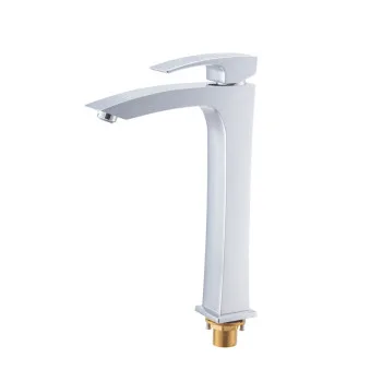 Смеситель для умывальника высокий KOER KB-11007-01 (Цвет хром) (KR3440)