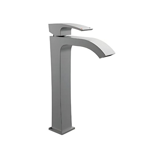 Смеситель для умывальника высокий KOER KB-13007-07 (Цвет графит) (KR5154)