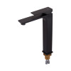 Смеситель для умывальника высокий KOER KB-11010-05 (Цвет черный) (KR3483)