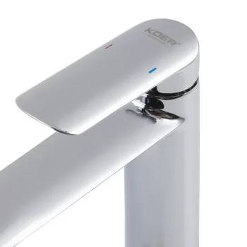 Смеситель для умывальника высокий KOER KB-11028-01 (Цвет хром) (KR5293)