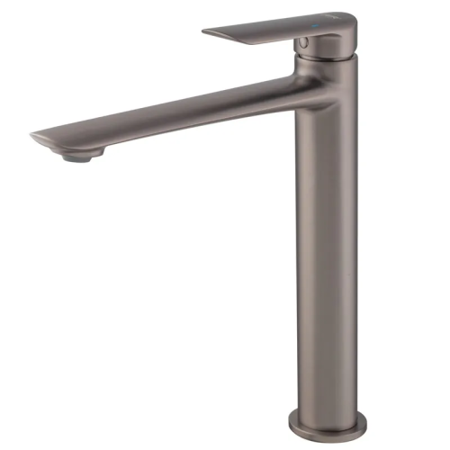 Смеситель для умывальника высокий KOER KB-11028-07 (Цвет графит) (KR5296)
