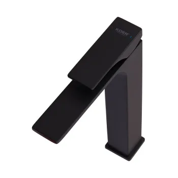 Змішувач для умивальника високий KOER KB-11010-05 (Колір чорний) (KR3483)