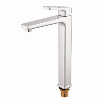Смеситель для умывальника высокий KOER KB-11031-01 (Цвет хром) (KR5433)