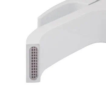 Смеситель для умывальника высокий KOER KB-13007-04 (Цвет хром+белый) (KR5153)