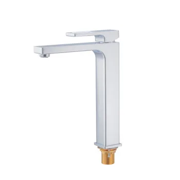 Смеситель для умывальника высокий KOER KB-11009-01 (Цвет хром) (KR3500)