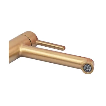 Смеситель для умывальника высокий KOER KB-11029-12 (Цвет матового золота) (KR5502)