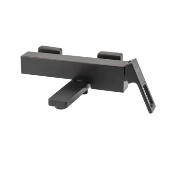 Смеситель для ванны с коротким изливом KOER KB-41009-05 (Цвет черный) (KR3503)