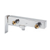 Смеситель для ванны с коротким изливом KOER KB-41010-01 (Цвет хром) (KR3484)