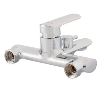 Змішувач для ванни з коротким виливом KOER KB-40028-01 (Колір хром) (KR5305)