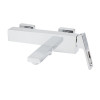 Смеситель для ванны с коротким изливом KOER KB-41009-01 (Цвет хром) (KR3502)