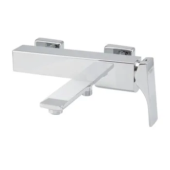 Змішувач для ванни з коротким виливом KOER KB-41010-01 (Колір хром) (KR3484)