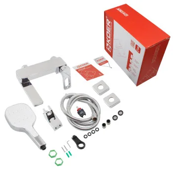 Смеситель для ванны с коротким изливом KOER KB-41031-01 (Цвет хром) (KR5436)
