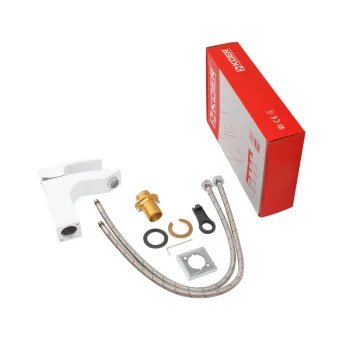 Смеситель для умывальника KOER KB-10007-04 (Цвет хром+белый) (KR5149)