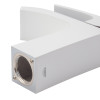 Смеситель для умывальника KOER KB-12007-04 (Цвет хром+белый) (KR5151)
