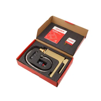 Смеситель для умывальника KOER KB-10009-12 (Цвет матовое золото) (KR5977)