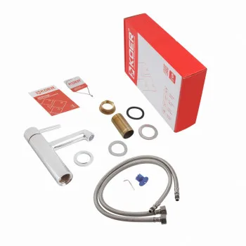 Смеситель для умывальника KOER KB-10029-01 (Цвет хром) (KR5478)