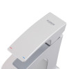 Смеситель для умывальника KOER KB-10007-04 (Цвет хром+белый) (KR5149)