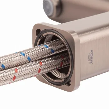 Смеситель для умывальника KOER KB-10031-07 (Цвет графит) (KR5432)