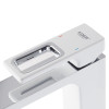 Змішувач для умивальника KOER KB-10009-04 (Колір хром+білий) (KR5975)