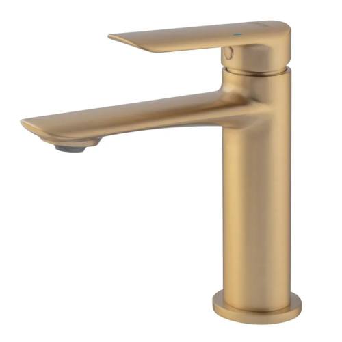 Смеситель для умывальника KOER KB-10028-12 (Цвет матовое золото) (KR5291)