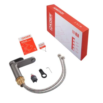 Смеситель для умывальника KOER KB-10030-07 (Цвет графит) (KR5426)